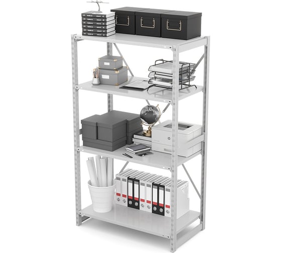 Изображение товара Стеллаж ГТС Универсал 2000x1060x500 мм, 4 полки 99-201150401С