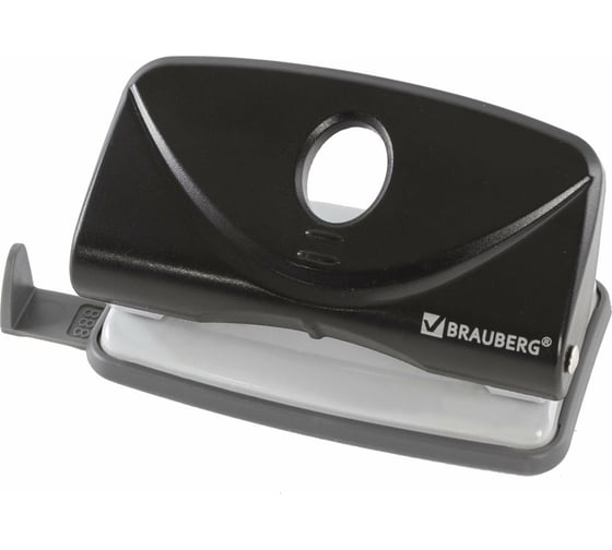 Изображение товара Дырокол BRAUBERG "Original", до 10 листов, черный, 222537