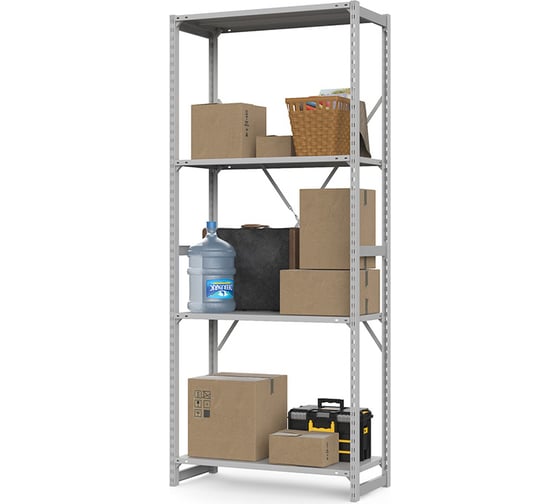 Изображение товара Стеллаж ГТС Универсал 2200x1060x600 мм, 5 полок 99-180830506С