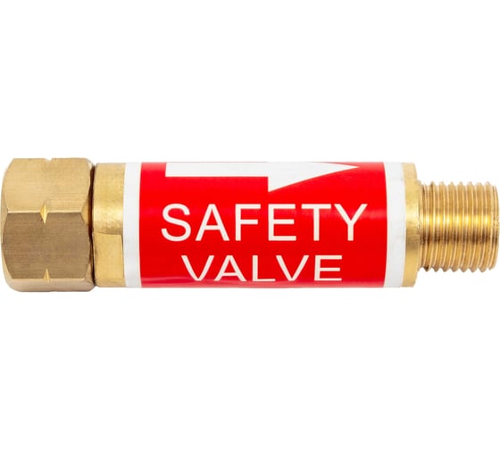 Изображение товара Клапан огнепреградительный газовый к редуктору КОГ (пропан/ацетилен; М16x1.5; для резака/горелки) Gigant GT-099GS