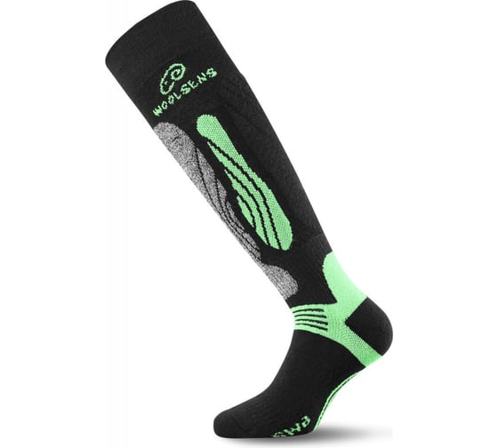 Изображение товара Носки Lasting SWI 906 шерсть+полиамид, зеленый, размер S SWI906-S