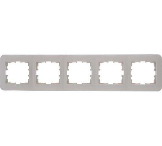 Изображение товара Рамка 5-ая горизонтальная LEZARD KARINA LIFE б/вст кремовый 708-0300-150