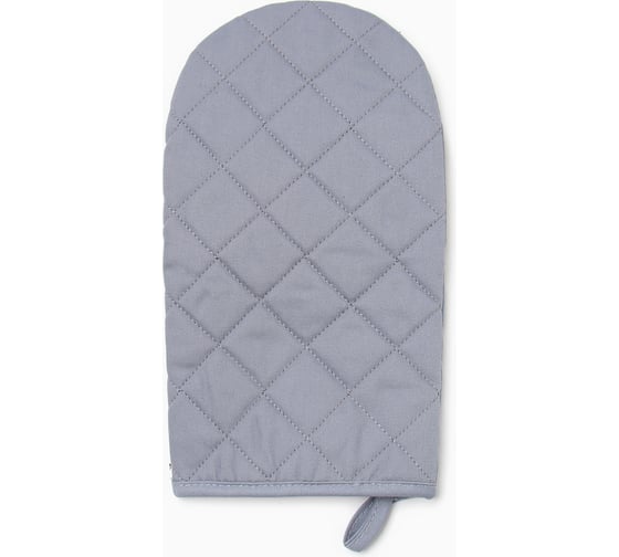 Изображение товара Варежка-прихватка Этель Kitchen цвет серый, 15x28 см, саржа, 100% х/л 10179644