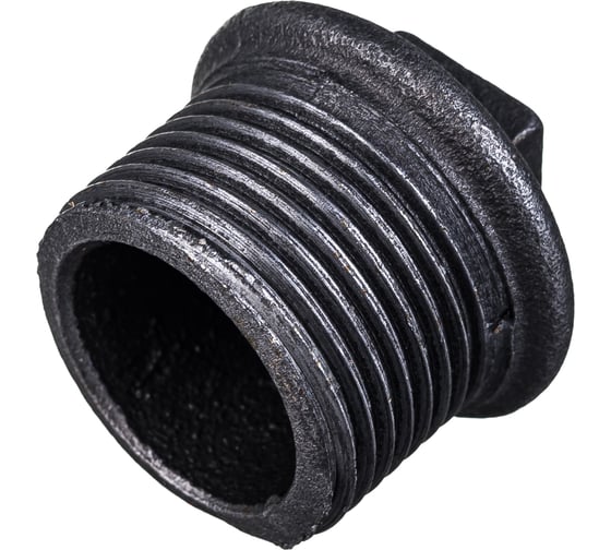 Изображение товара Заглушка чугун Fittex PLUS Ду 25 1" НР 128-0905