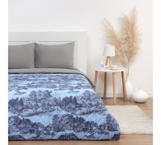 Изображение товара Покрывало Этель евро Japanese garden, 230x210±5 см, микрофибра 10269266