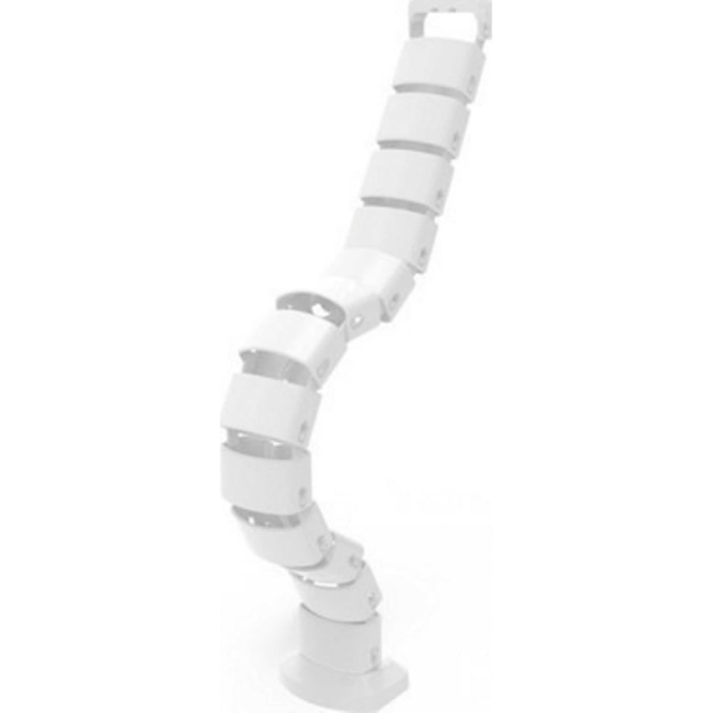 Изображение товара Вертикальный гибкий кабельный канал NE-AD 3580-Б, белый, 680-800 мм