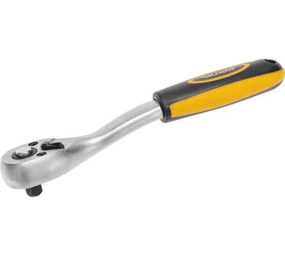 Изображение товара Ключ-трещотка для торцовых головок Kranz 1/4, СrV, 72 зубца KR-12-8403