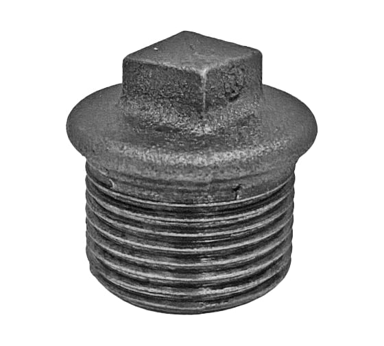 Изображение товара Заглушка чугун Fittex PLUS Ду 40 1 1/2" НР 128-0907