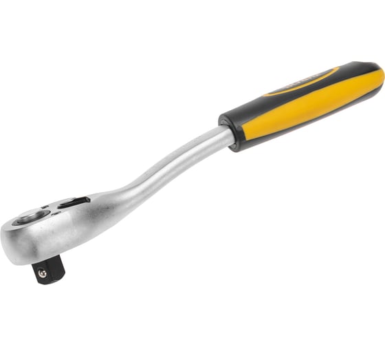 Изображение товара Ключ-трещотка для торцовых головок Kranz 1/2, СrV, 72 зубца KR-12-8401