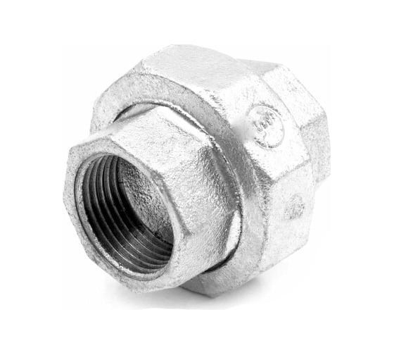 Изображение товара Прямой соединитель Fittex PLUS американка чугун оц Ду 40 1 1/2 ВР/ВР 128-0893