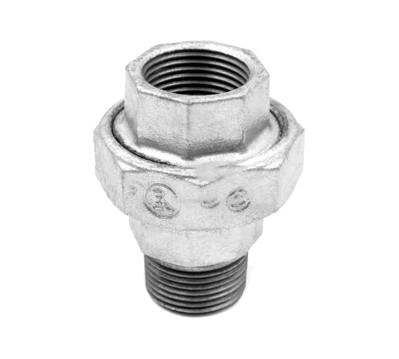 Изображение товара Прямой соединитель Fittex PLUS американка чугун оц Ду 40 1 1/2" ВР/НР 128-0887