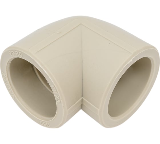 Изображение товара Угольник VALFEX PP-R серый, 50 мм, 90 градусов 10108050Г 127-0478