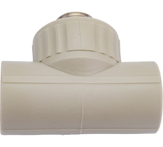 Изображение товара Тройник комбинированный с наружной резьбой VALFEX PP-R серый, 25 мм х1/2" 10128125Г 127-0437