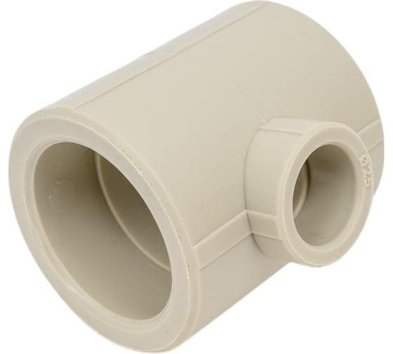 Изображение товара Тройник переходной VALFEX PP-R серый, 50х25х50 мм 10502550Г 127-0457