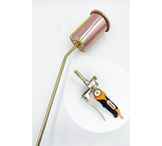 Изображение товара Горелка кровельная газовоздушная BlackWeld ГВ-1000Р D-60 мм, рычаг 150026