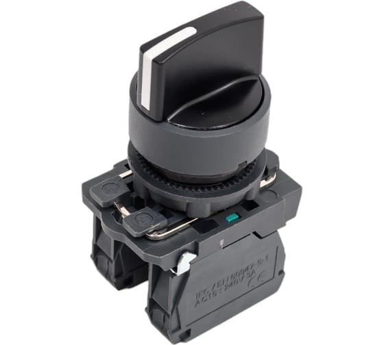 Изображение товара Переключатель модульный Systeme Electric SB5 в сборе 22мм 3поз. с фиксацией 2НО SE SB5AD33