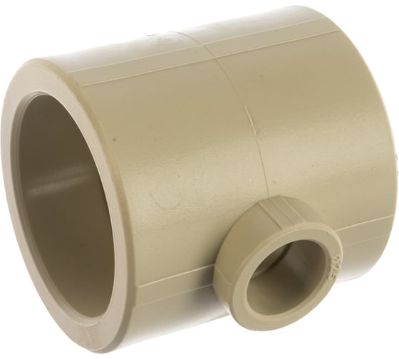 Изображение товара Тройник переходной VALFEX PP-R серый, 63х25х63 мм 10632563Г 127-0461