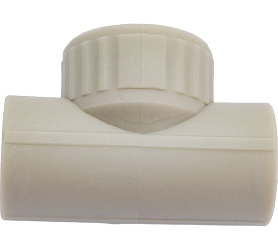 Изображение товара Тройник комбинированный с внутренней резьбой VALFEX PP-R серый, 25 мм х1/2" 10127125Г 127-0433