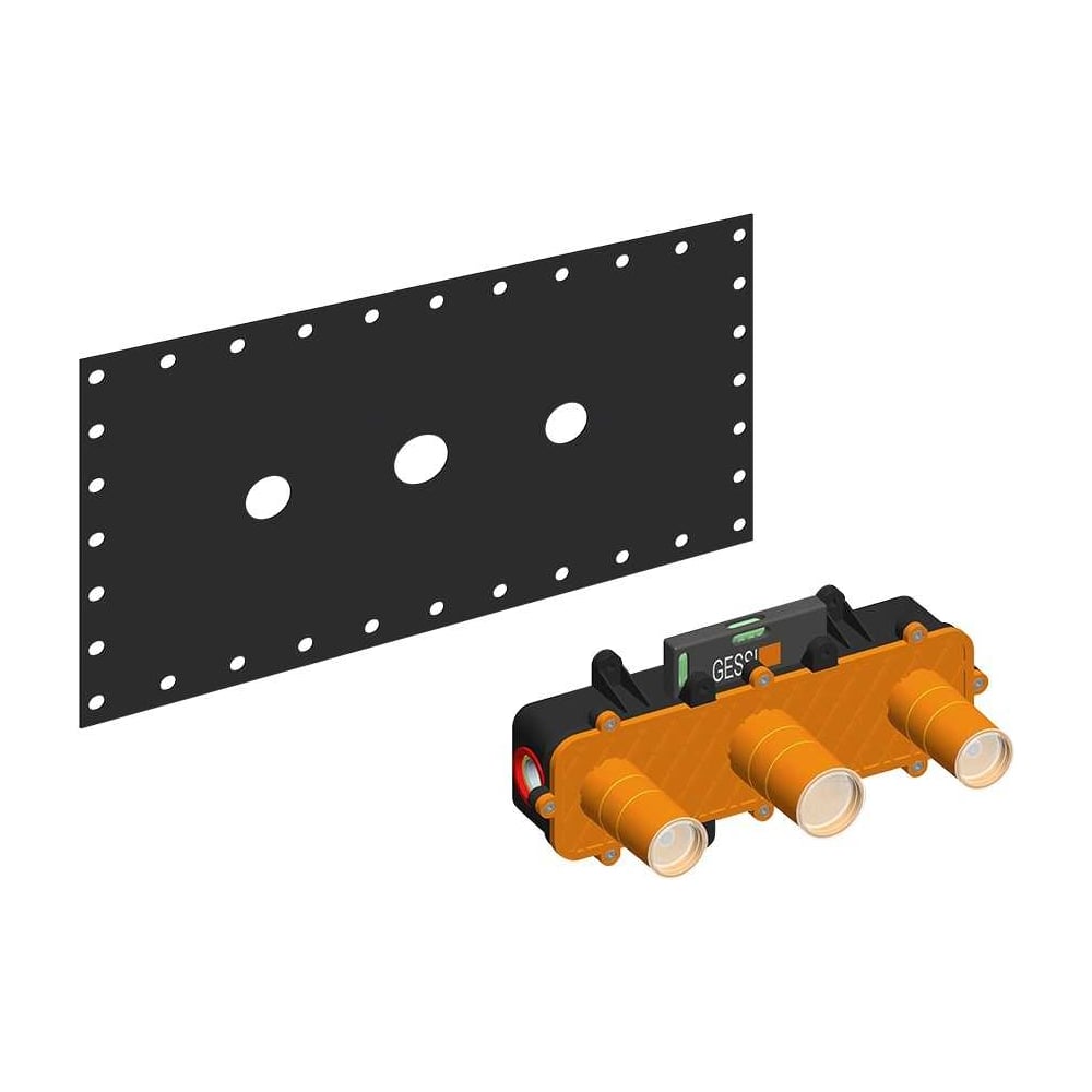 Изображение товара Герметичная скрытая часть для смесителя Gessi цвет хром модель 45089.031