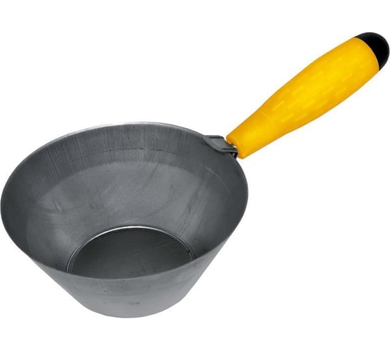 Изображение товара Ковш штукатурный Inwork 150 мм, плоское дно, пластиковая ручка 05826