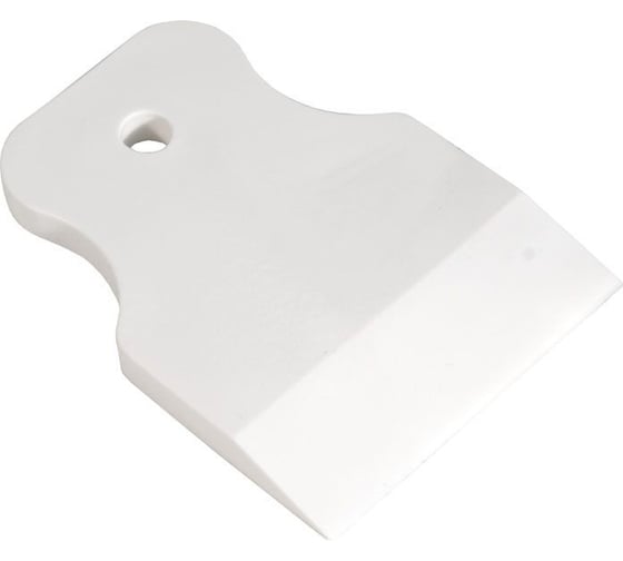 Изображение товара Шпатель резиновый Inwork белый, 100 мм 06886