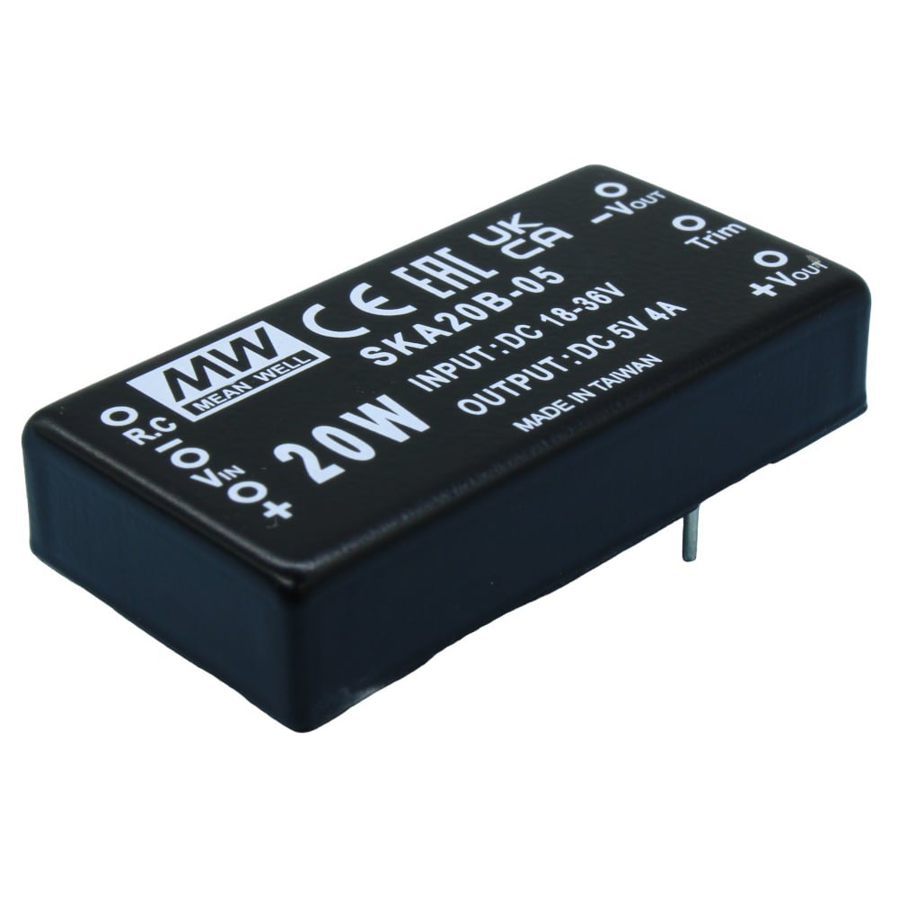 Изображение товара Блок питания Mean Well SKA20B-05 20Вт 5В DC-DC