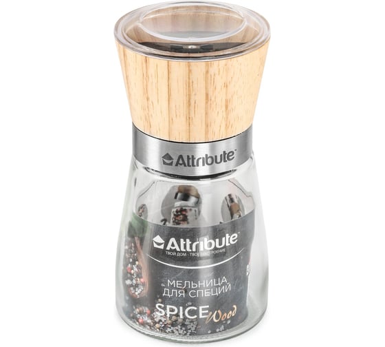 Изображение товара Мельница для специй Attribute SPICE WOOD AGS357