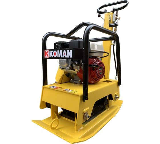 Изображение товара Реверсивная виброплита KOMAN 5.5HP, Honda GX160, бензин, 149кг MS160-4