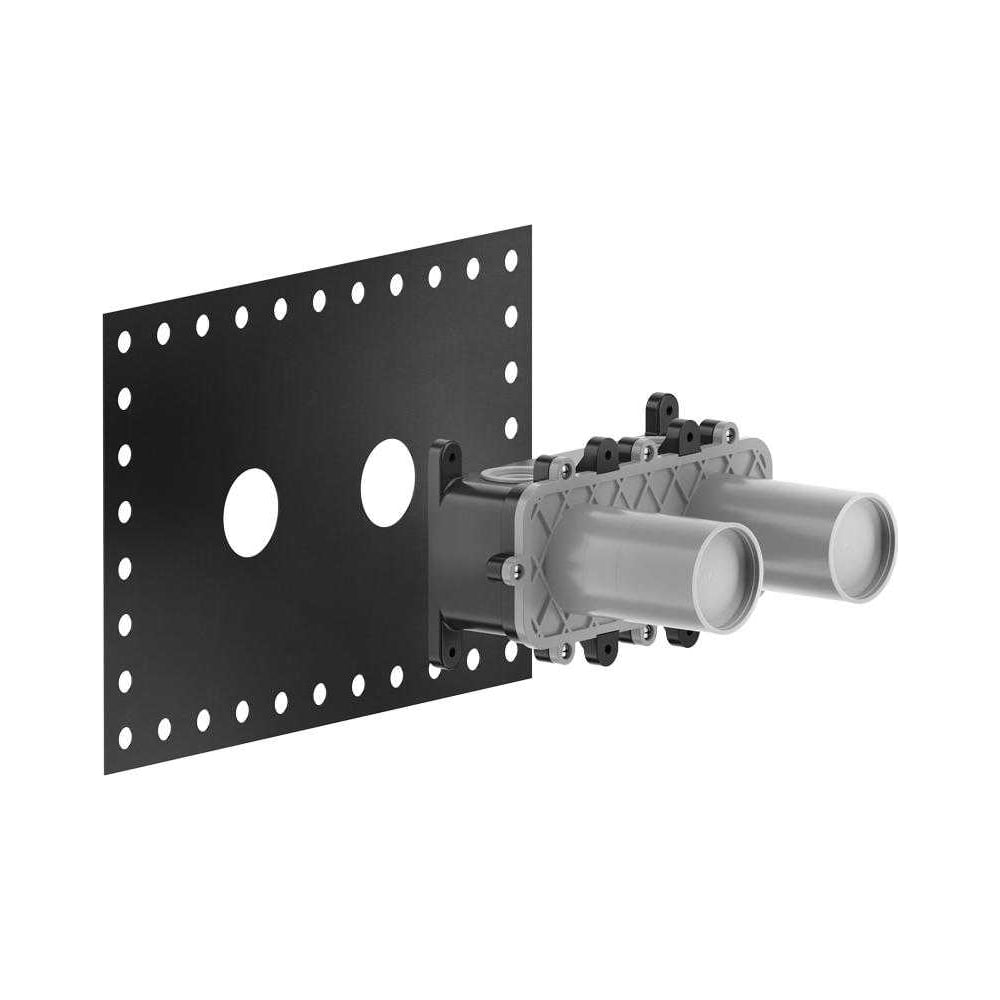 Изображение товара Скрытая часть для смесителя Gessi с изливом Steel Brushed 54198.239