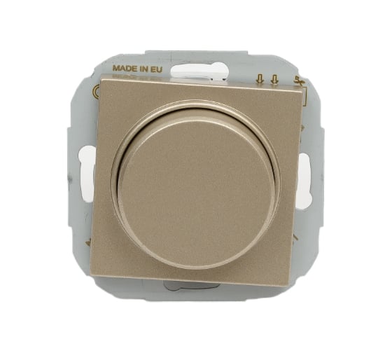 Изображение товара Диммер для светодиодных ламп LIREGUS 3-100W/10-250W Эпсилон ISR-006-01 E/Ch шампань 28-3082