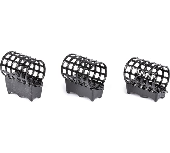 Изображение товара Кормушки фидерные металлические FEEDER CONCEPT FC M1 Быстрое всплытие река, 80/100/120 г, 3 шт FCMC-M1QR2-SET