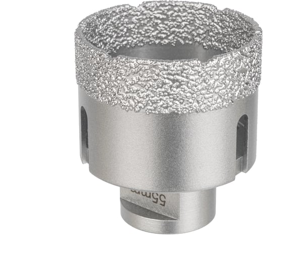 Изображение товара Алмазная коронка по граниту, керамограниту, плитке, мрамору, бетону 55 мм, М14 Dia Tech DC-203575