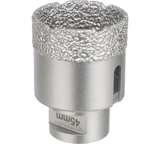 Изображение товара Алмазная коронка по граниту, керамограниту, плитке, мрамору, бетону 45 мм, М14 Dia Tech DC-203573