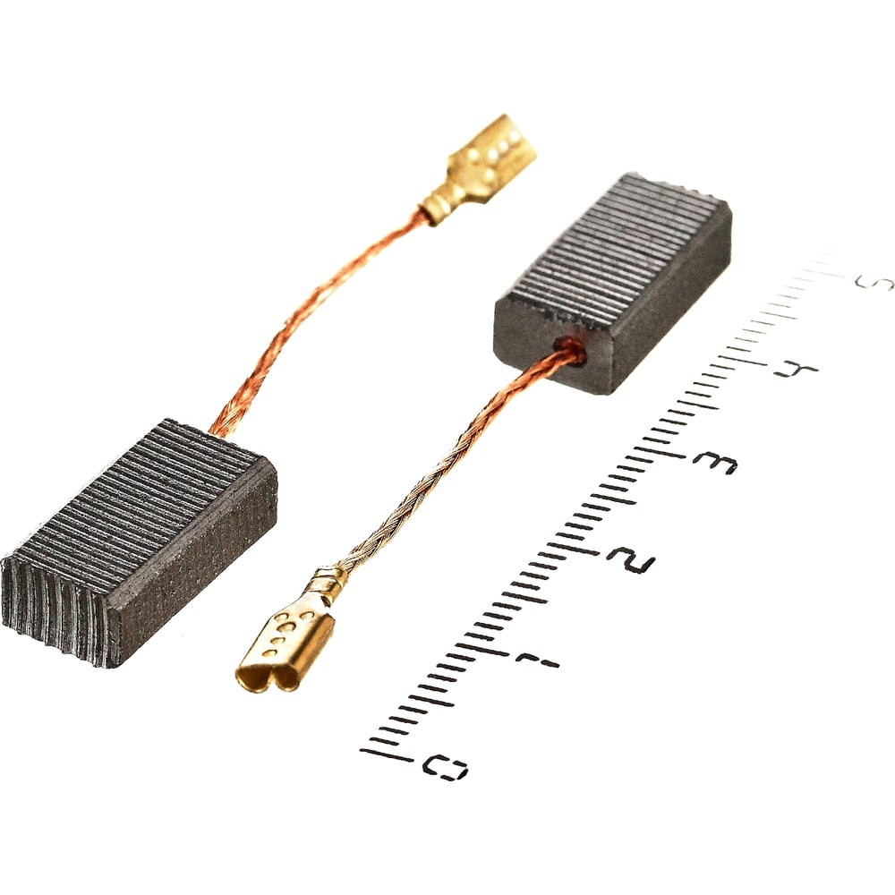Изображение товара Угольные щетки для электроприводов 5х8х16 мм 10 шт TORGWIN T467271