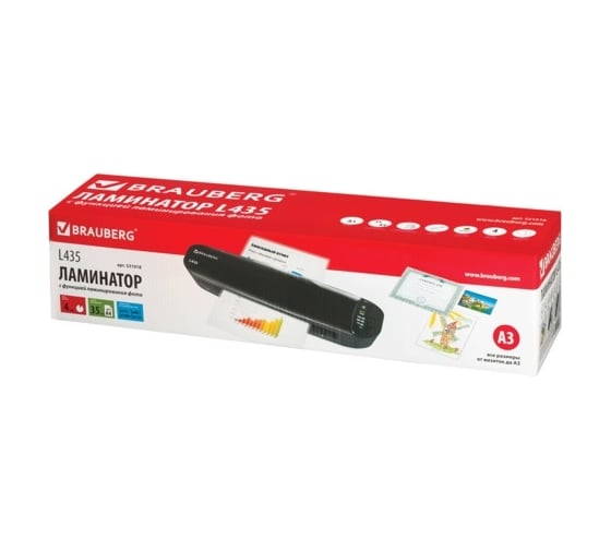 Изображение товара Ламинатор BRAUBERG L435 531018