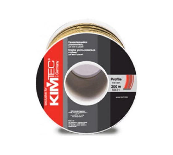 Изображение товара Уплотнитель KIM TEC SD31Х/4 -200м белый 8х2мм 11593405