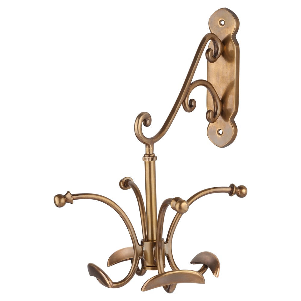 Изображение товара Вешалка для одежды Covali VL-31426 G из латуни в классическом стиле