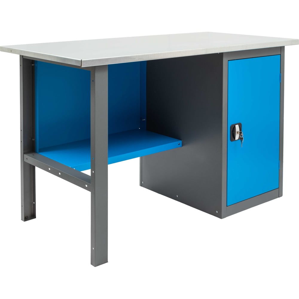 Изображение товара Верстак с тумбой Gigant 1390х685х850 ВТ(Россия), нагрузка 300кг, столешница 25мм МДФ, G-ВТ-1.4