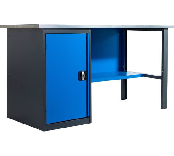 Изображение товара Верстак с тумбой Gigant 1600х685х850 ВТ(Россия), нагрузка 300кг, столешница 25мм МДФ, G-ВТ-1.6