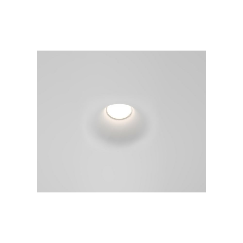 Изображение товара Встраиваемый светильник MAYTONI Gyps Modern DL002-1-01-W-1 белый