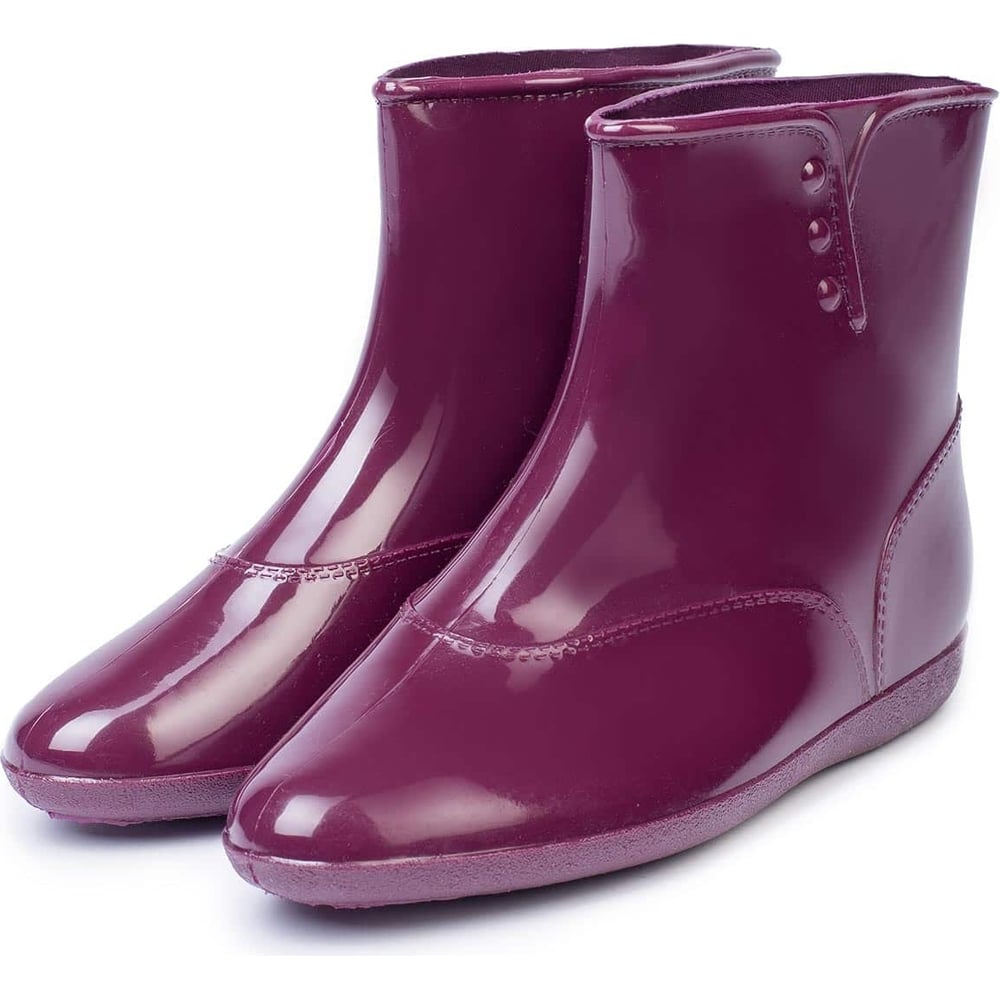 Изображение товара Сапожки литьевые из ПВХ ТЗРО С615-мтз женские бордовые размер 40