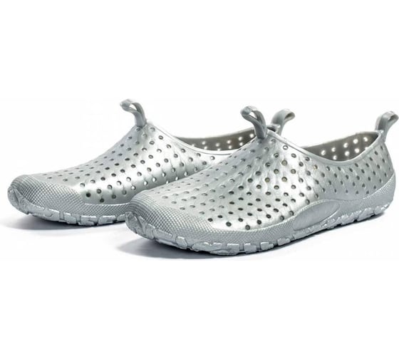 Изображение товара Тапочки для купания из ПВХ ТЗРО С440-мтз школьные, "Флиппер" (серые) (р. 195)