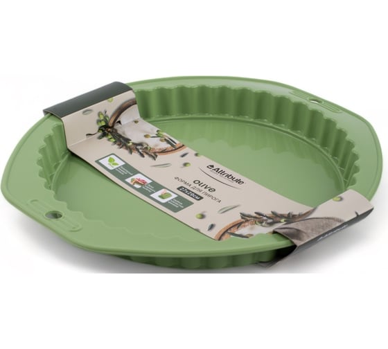 Изображение товара Форма для пирога Attribute OLIVE 27x29 см с волнистым краем ABO029