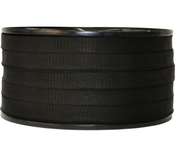 Изображение товара Лента ТОРГОВО-ПРОИЗВОДСТВЕННАЯ КОМПАНИЯ МДС ЛТПП 25-400 черная, 25 мм х 350 м 7930050320632