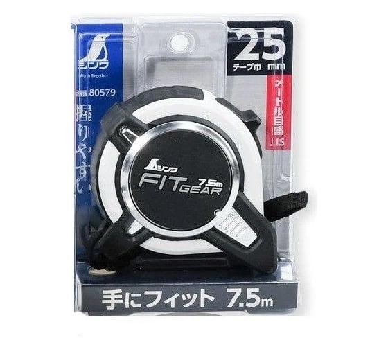 Изображение товара Измерительная рулетка Shinwa FIT GEAR 7.5 м, 25 мм М00021636