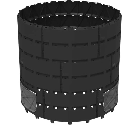 Изображение товара Компостер садовый пластиковый ООО Агростройлидер 1200л без крышки и без дна, Ф 1,16м, высота 1,48м САД-23.11