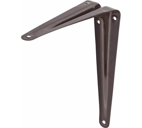 Изображение товара Кронштейн MFK-TORG модель1 300х250 1 мм коричн SB-01 65кг К-55