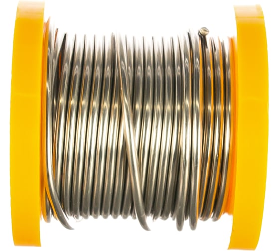 Изображение товара Припой с канифолью (2 мм; 100 г; Sn60 Pb40 Flux 2.2%) Gigant SP-003