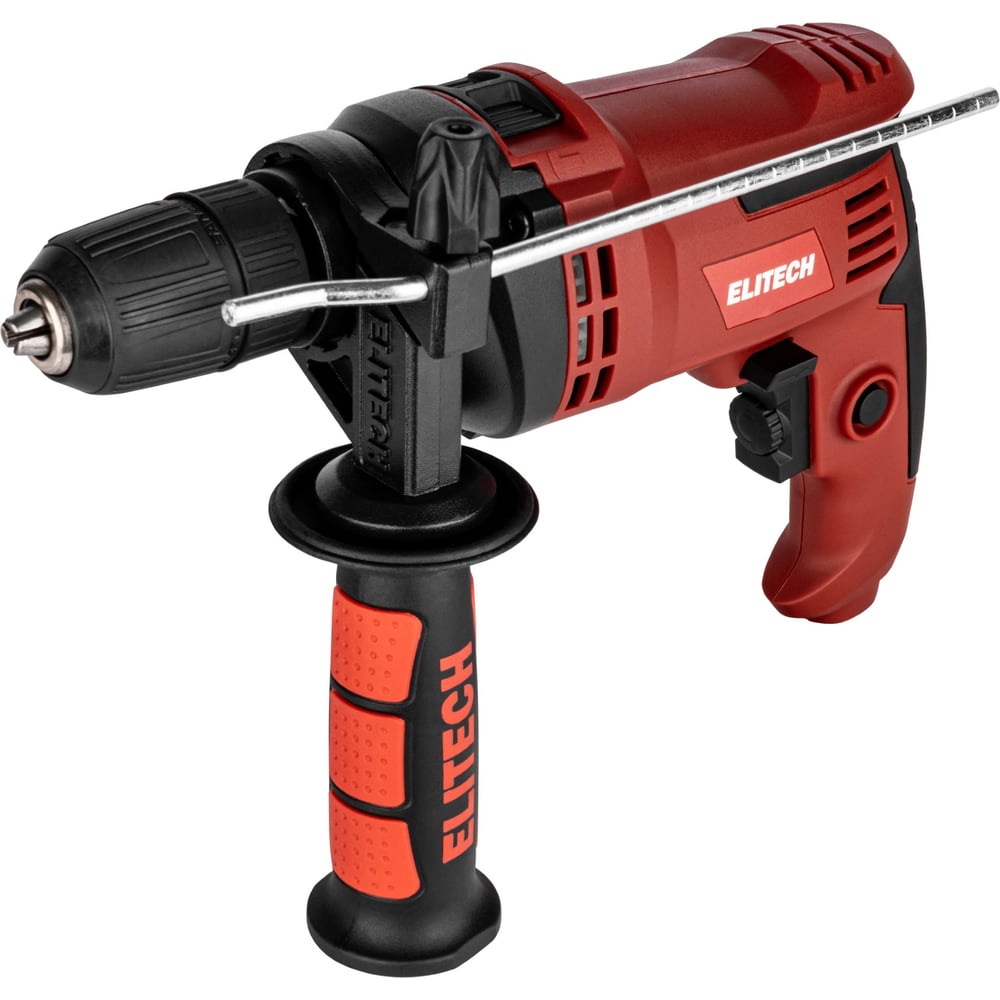 Изображение товара Ударная дрель Elitech ДУ 0913РЭ с ударом и регулировкой скорости 850 Вт