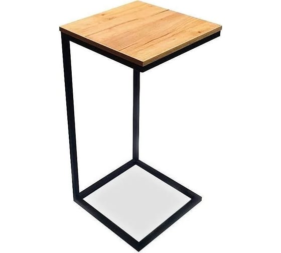 Изображение товара Стол журнальный Desk Question лофт DQ Simple Fir цвет дуб табачный 350x350x716 10126